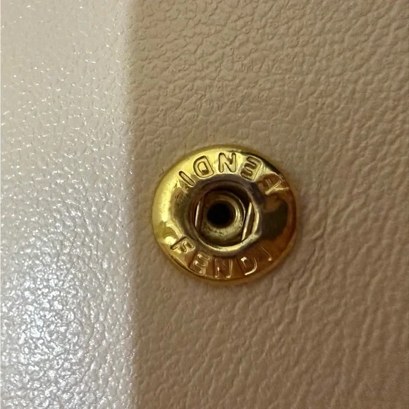 FENDI MICRO TRIFOLD Leather Micro Wallet AUTHENTIC - Picture 7 of 10